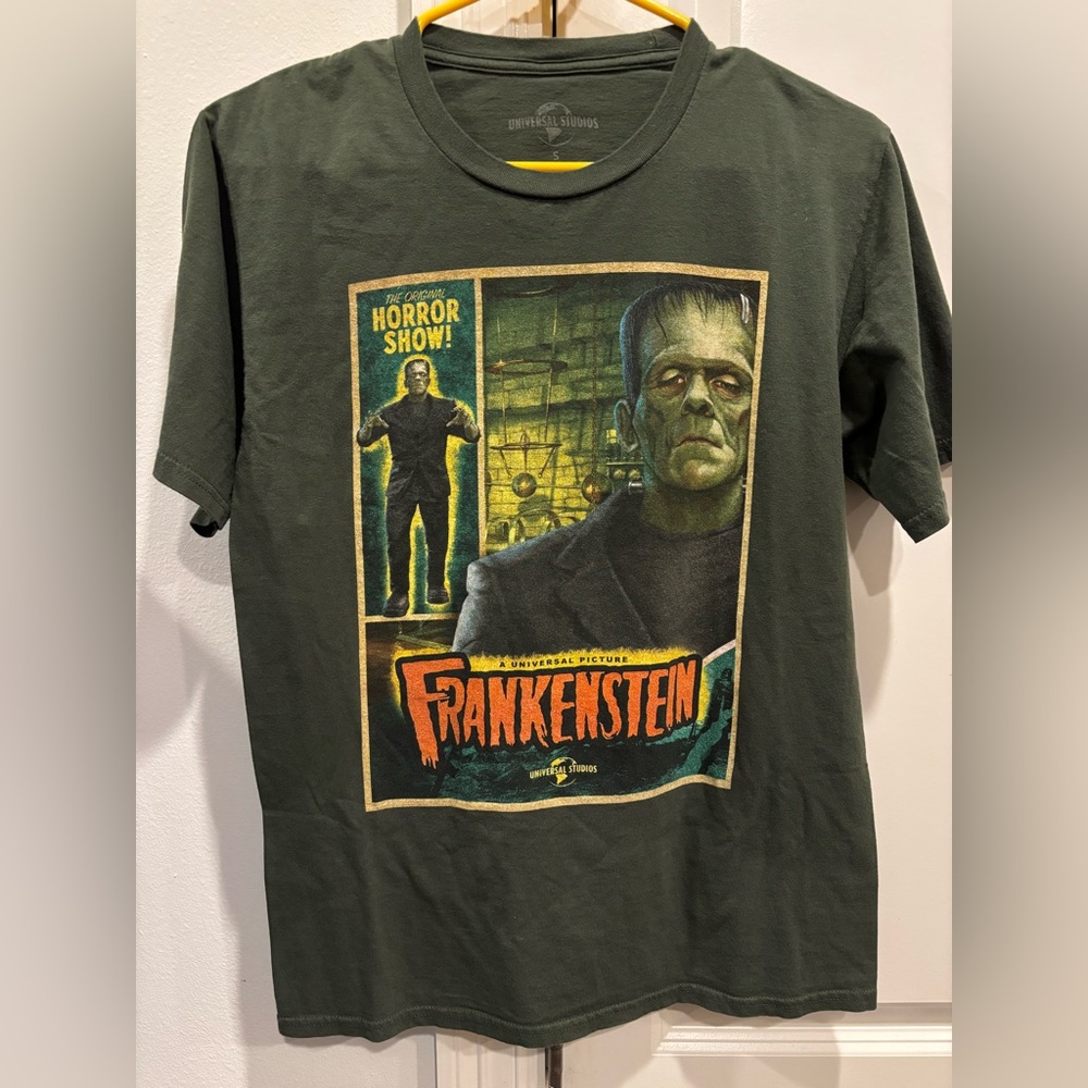 2017 Univeral Studios “The Original Horror Show!” FRANKENSTEIN Shirt • Sz: Small